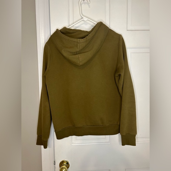 H&M Green Hoodie Size Md - Picture 3 of 3